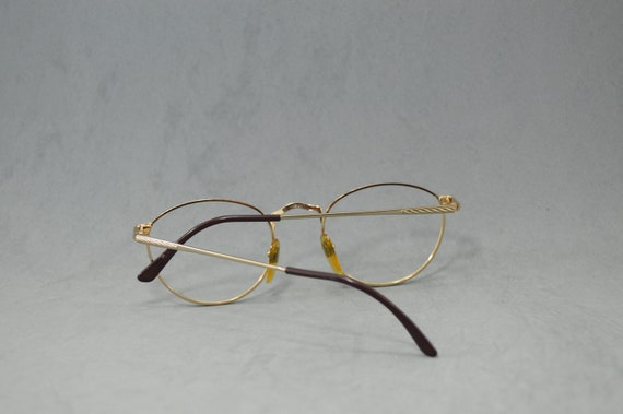 Vintage metal Eyeglasses.Xaffer. Classic Metal Gl… - image 7