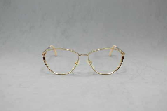 Vintage metal woman EyeGlasses CARLA CIRELLA  Unw… - image 2