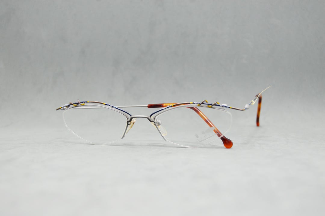 Top Vintage Eyeglasses Half Rimless 90s NO LIMITS 8367 Germany NOS ...