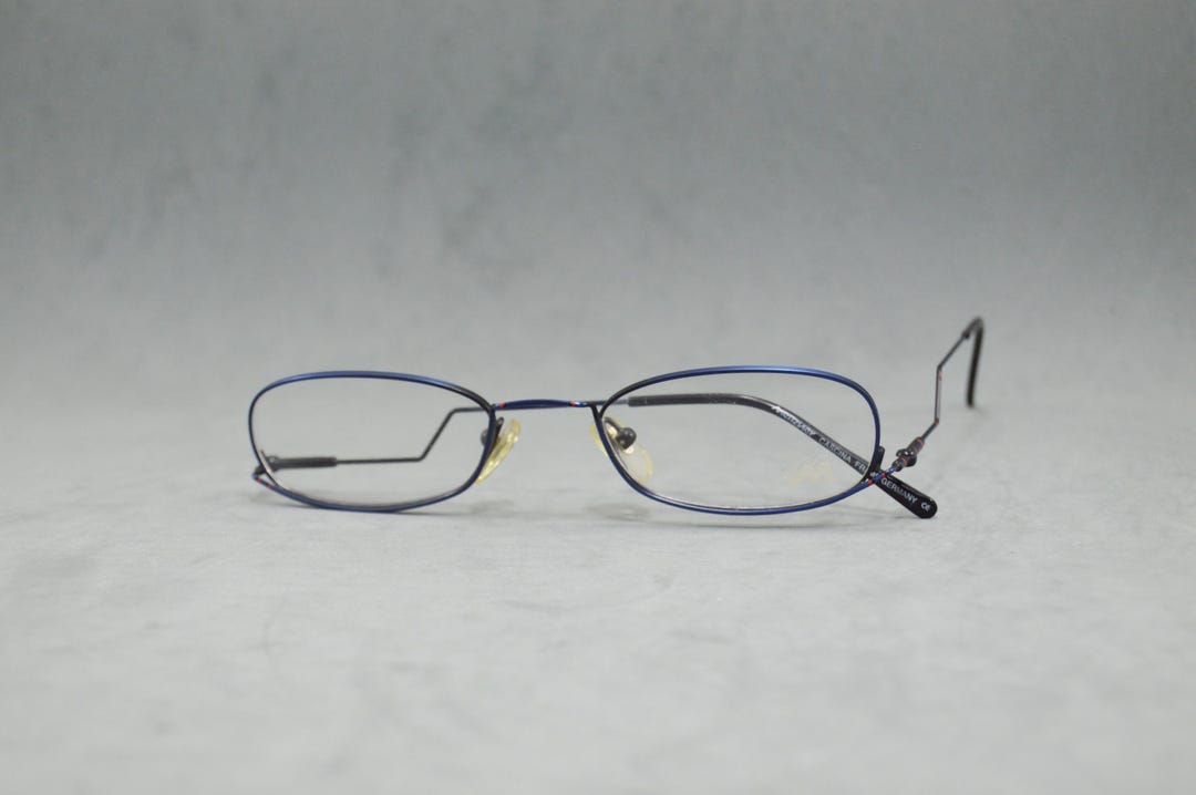 Lunettes Vintage Meitzner 508 Argent Ovales - Dimensions 55/18/135 - NOS (neuf Ancien Stock)
