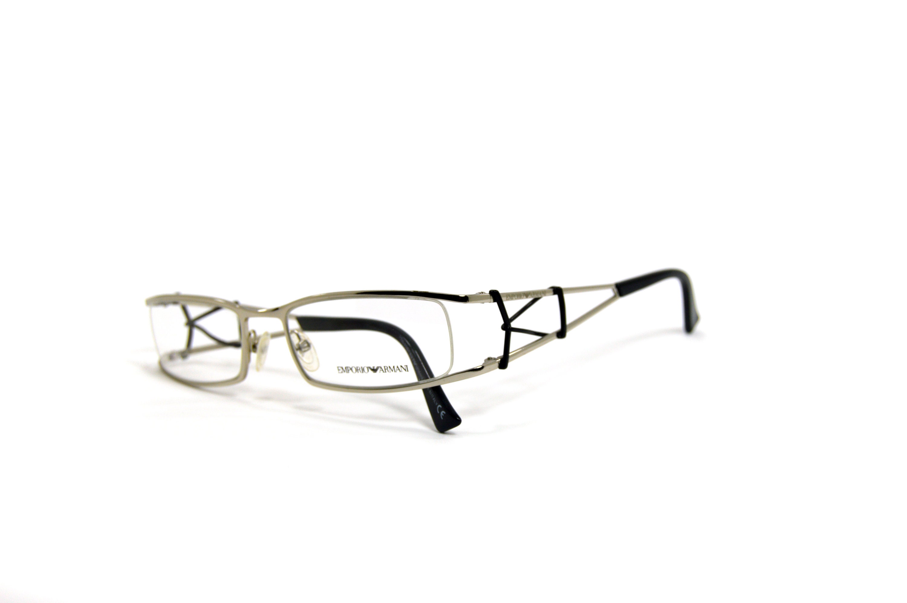 Vintage Eyeglasses Emporio Armani 9417 NOS Half Rimless