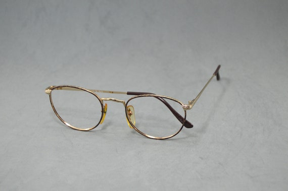Vintage metal Eyeglasses.Xaffer. Classic Metal Gl… - image 3