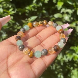 EXTRA Strength Wealth Bracelet, Good Luck Bracelet, Attract Money Success, Prosperity, Healing Crystals, Manifestation, Motivation, Citrine