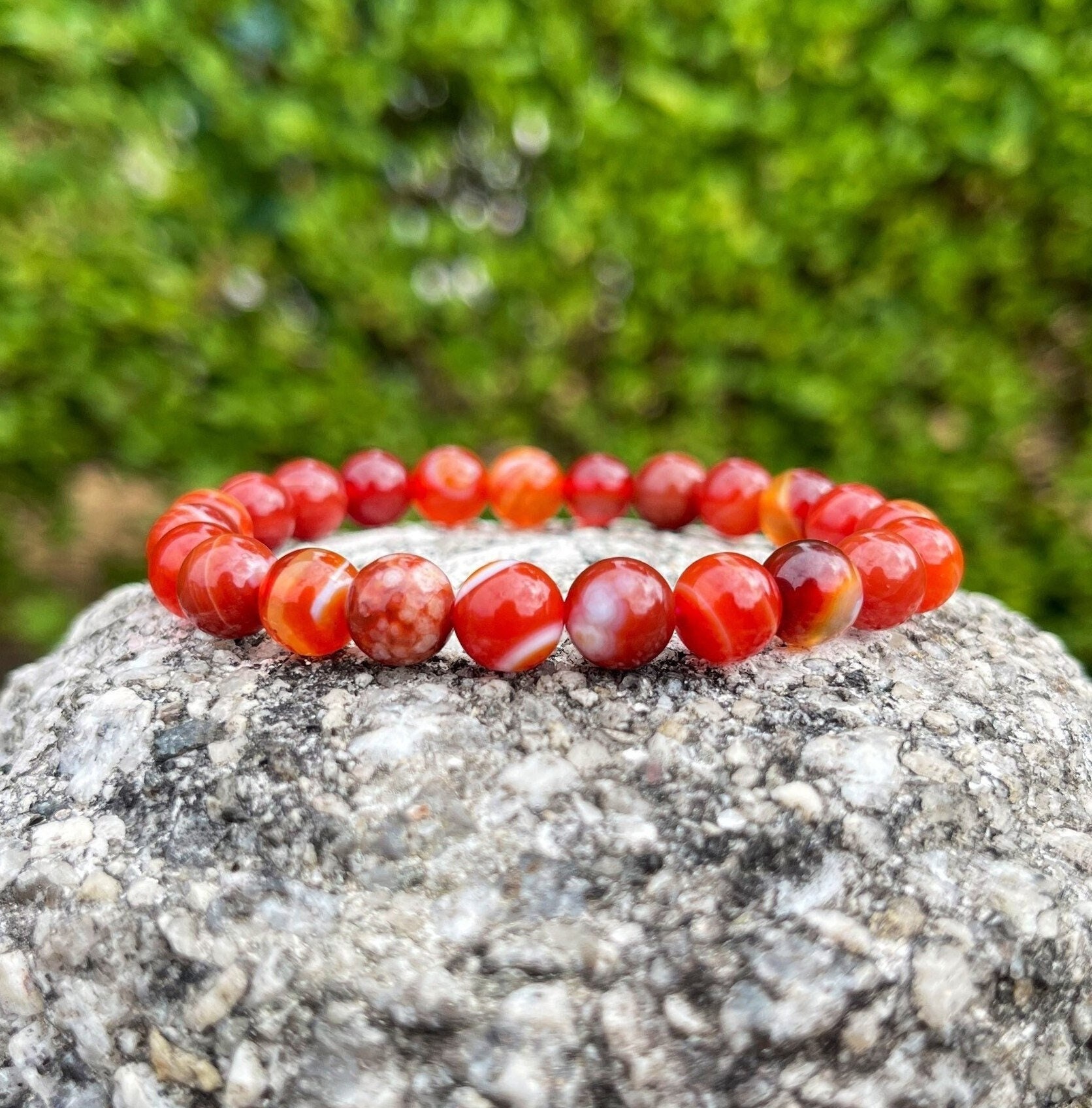 Genuine store carnelian bracelet
