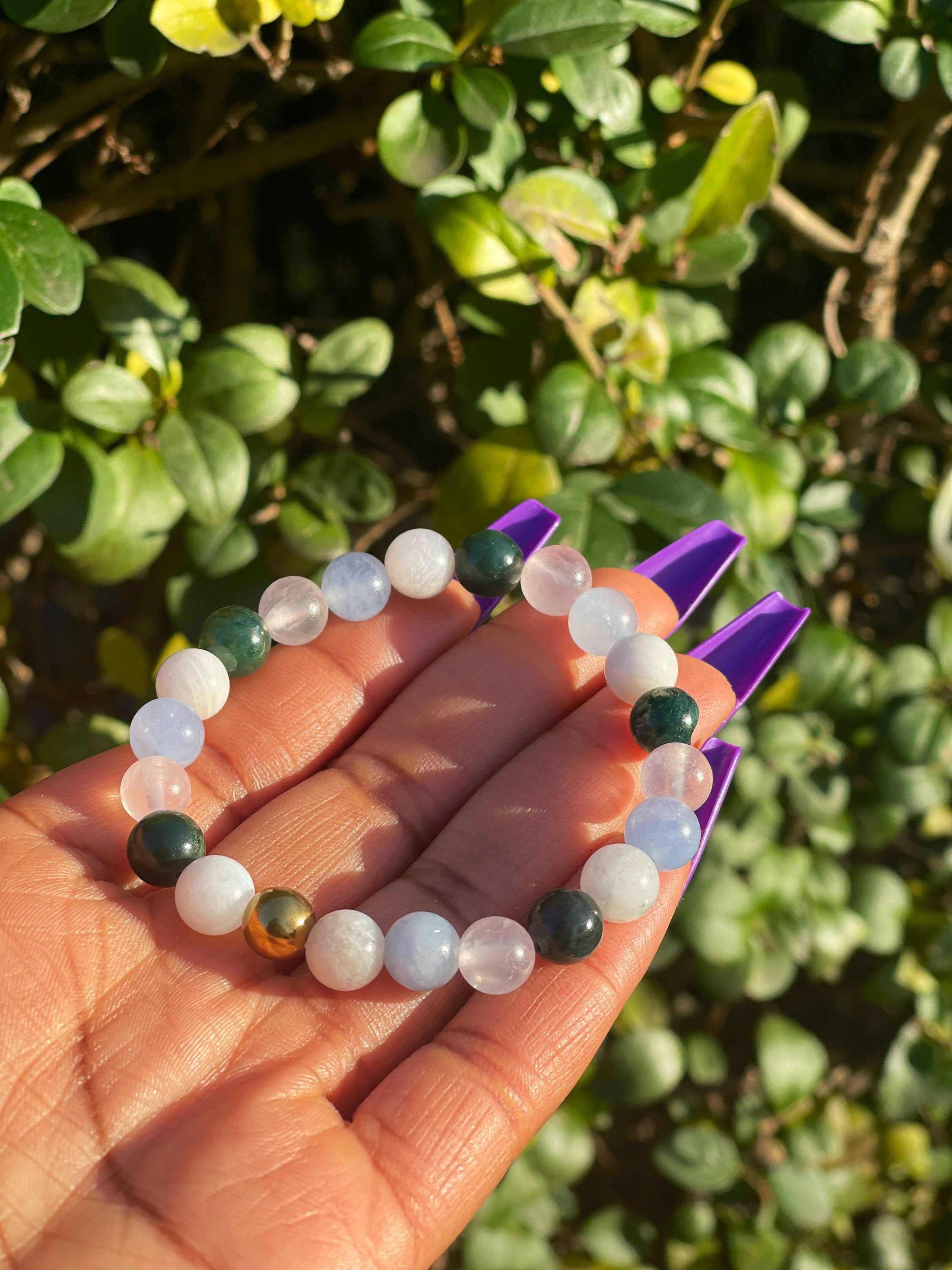 Gemini Bracelet, Healing Crystals, Zodiac Birthstone Bracelet, Gemini  Gifts, Beaded Bracelets, Reiki Chakra Bracelet, May June Birthday Gift