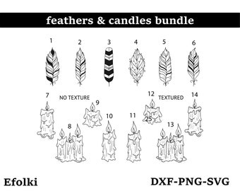 Vela SVG, Paquete SVG de vela, Cricut de vela, Imágenes prediseñadas de vela, Archivos de corte de vela, Svg de brujería, Svg místico, Imágenes prediseñadas de brujería, Imágenes prediseñadas místicas
