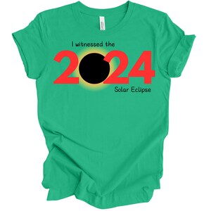 I witnessed the 2024 Solar Eclipse Shirt