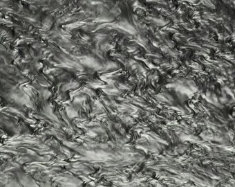 Charcoal Ripple Pearl Cast Acrylic Sheet for Laser Cutting | Multiple Sizes | Glowforge Compatible | Canadian Supplier - Ships from Canada