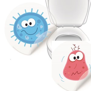 Urinal Target Home Sticker - TenStickers