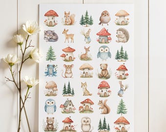 Arpaper 120 Adesivi Per Scrapbooking Adesivi Per Signore Stickers Aesthetic Per Fai Da Te Bullet Journal Album Calendario Diario,Artigianato, Biglietti,Journaling