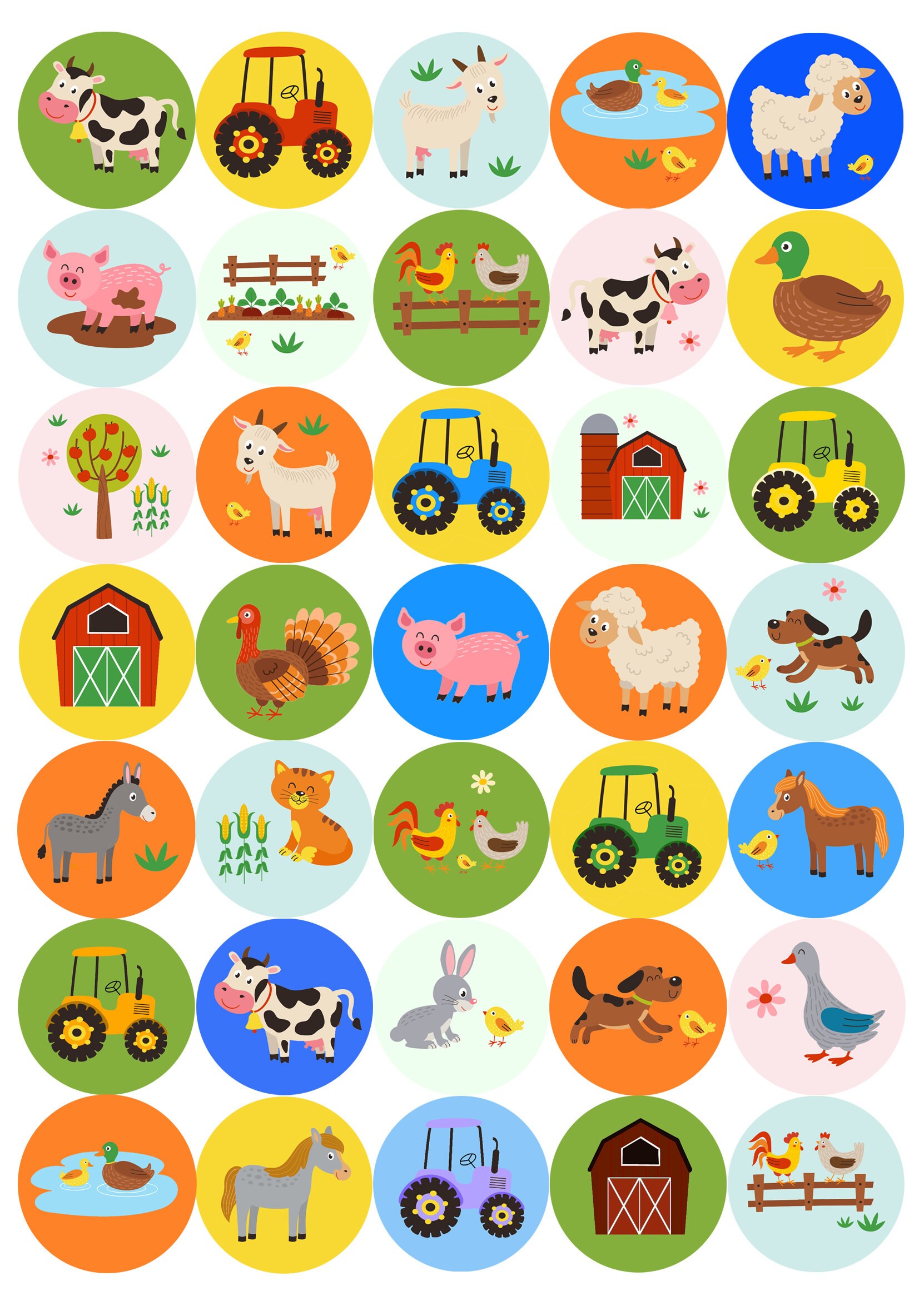 Sticker Sheet Farm. Reward Stickers. Sticker Sheet. Stickers. Farm ...