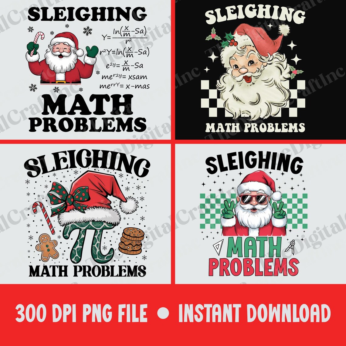 Sleighing Math Sleighing Math Problems Png, Funny Christmas Png, Xmas Math Teacher Png ...