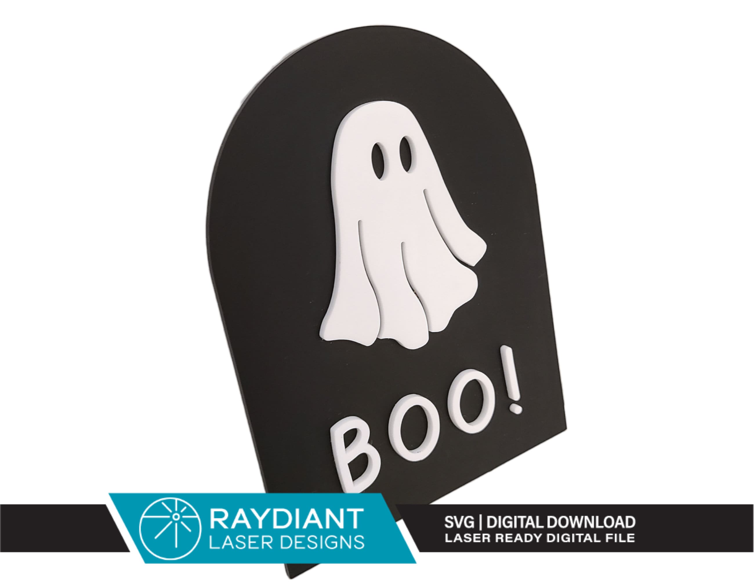 DIGITAL FILE | Cute Ghost Arch SVG for Glowforge and Laser | Spooky ...