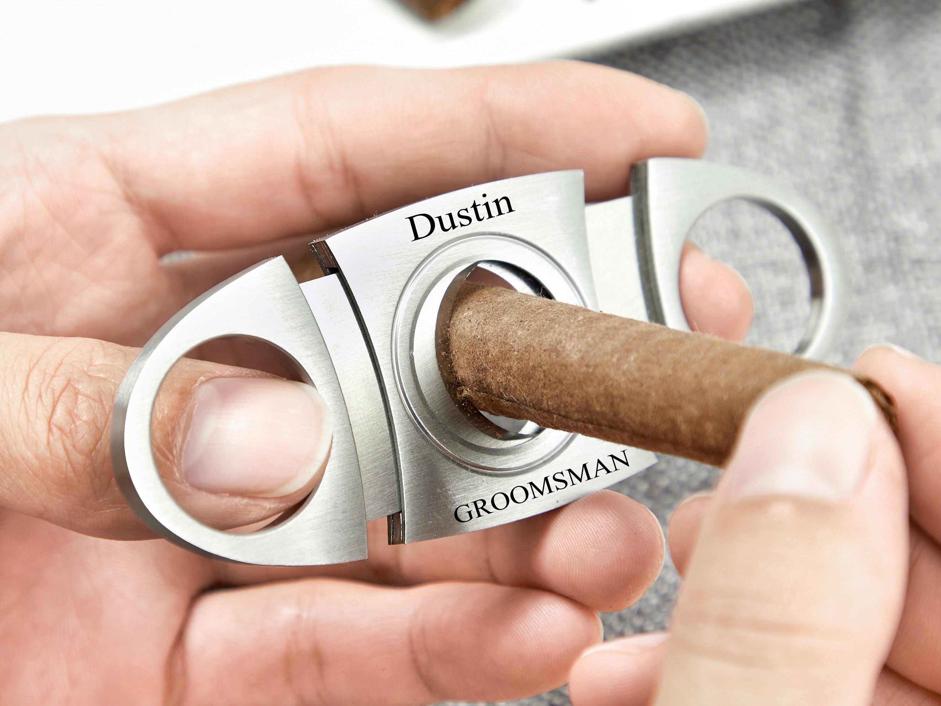 Custom Cigar Cutterpersonalized Cigar Cutterengraved Etsy