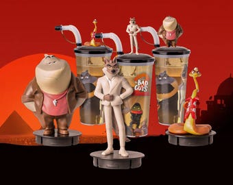 Bad Guys 2 Cups & Toppers