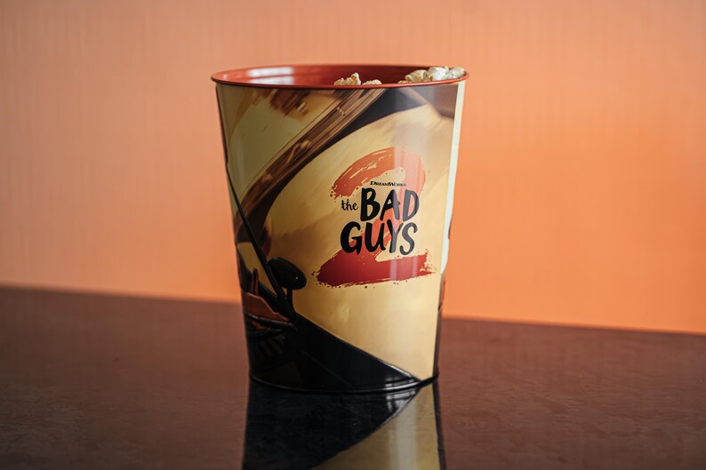 Bad Guys 2 Popcorn Tin Buckets - Etsy