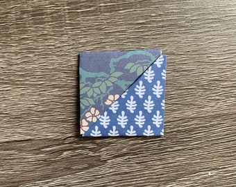 Corner bookmark- Blue pair