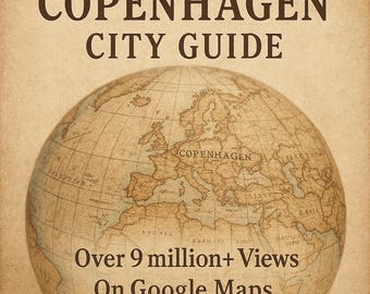 Mapa turístico de Copenhague: Guía interactiva con restaurantes y atracciones (descarga digital)