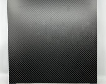Creality K2 Plus, CR, and Ender Configurable Build Plates (Garolite, G10, G11, Carbon Fiber, w/ Spring Steel)
