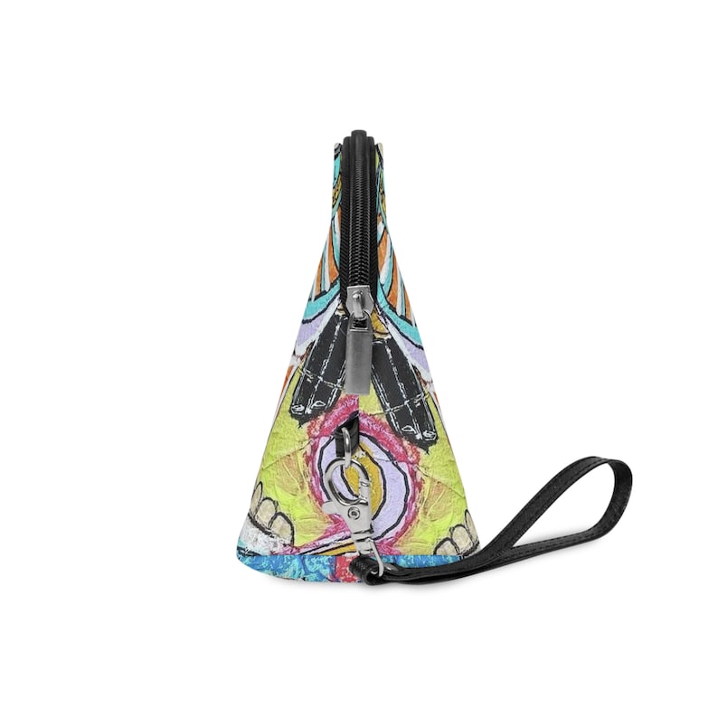 French Cafe Design, France inspired, French Coffee House Art - Makeup Bag image 4