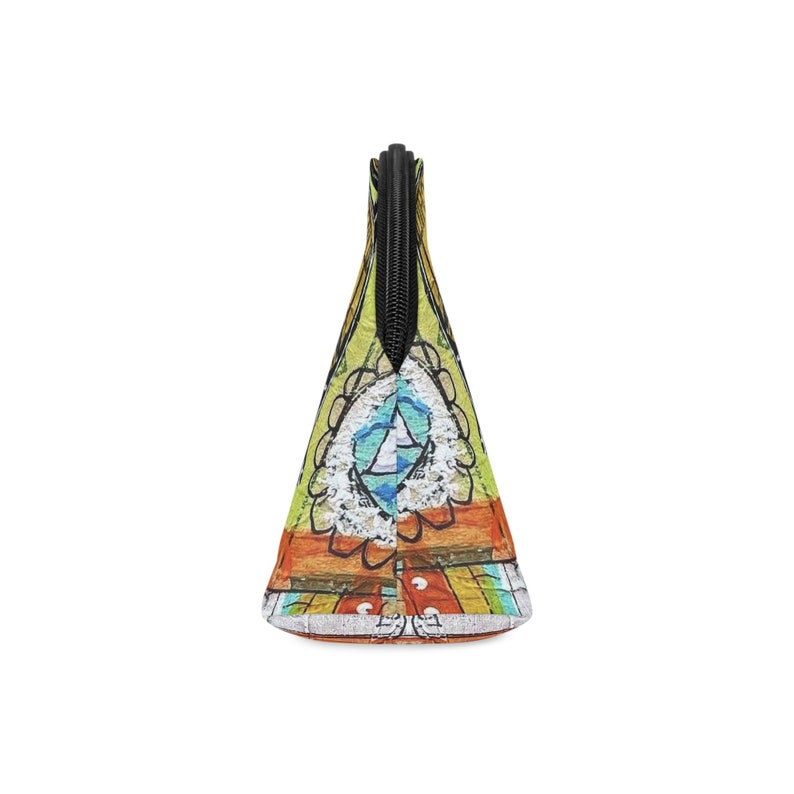 French Cafe Design, France inspired, French Coffee House Art - Makeup Bag image 5