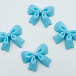 12 pc. Fondant edible Bows, fondant Cupcake decorations, bows cupcake topper, cake pop topper