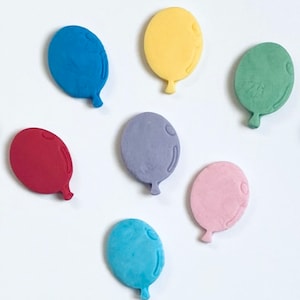 Fondant Balloons cake topper/ cake decoration/ cupcakes topper/ birthday party cake topper/ edible fondant cake decorations
