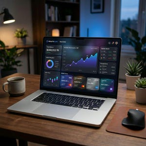 Ethereal Enterprise v6.5 - Private Wealth OS | Ultimate Finance Tracker | Lifetime License | Security PIN Protected