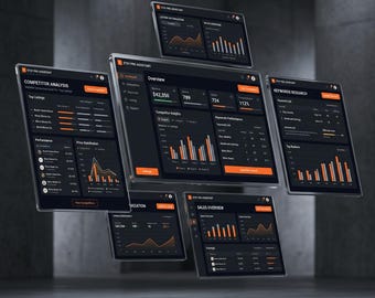 Etsy Seller SEO Tool | AI Competitor Spy Dashboard (Digital Toolkit)