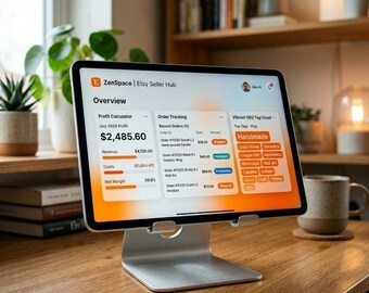 ZenSpace Digital Planner: Interactive Life & Business Web App