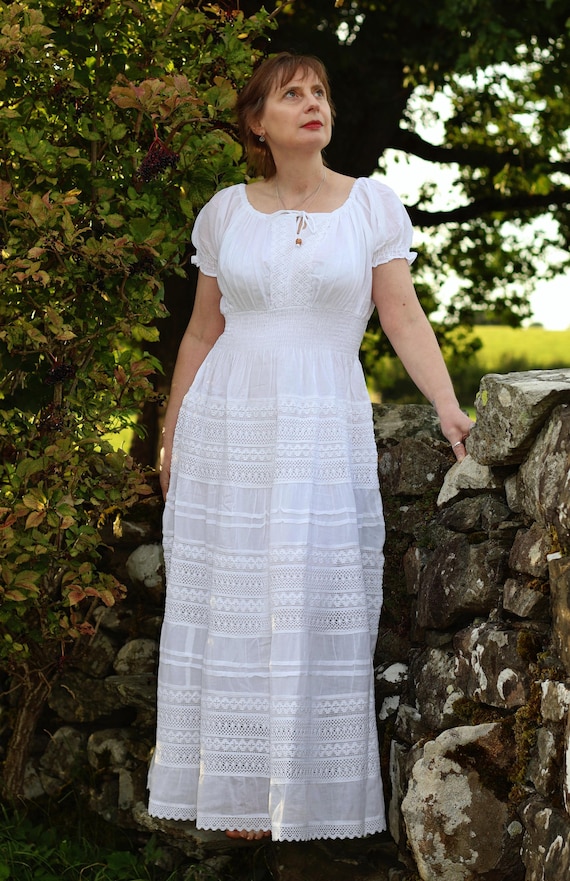 white christmas dresses Gypsy Long Sleeve Mini Dress main image 0