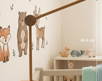 Baby mobile hanging baby mobile arm holder Wooden baby mobile stand crib baby mobile attachment nursery mobile stand for baby bed table