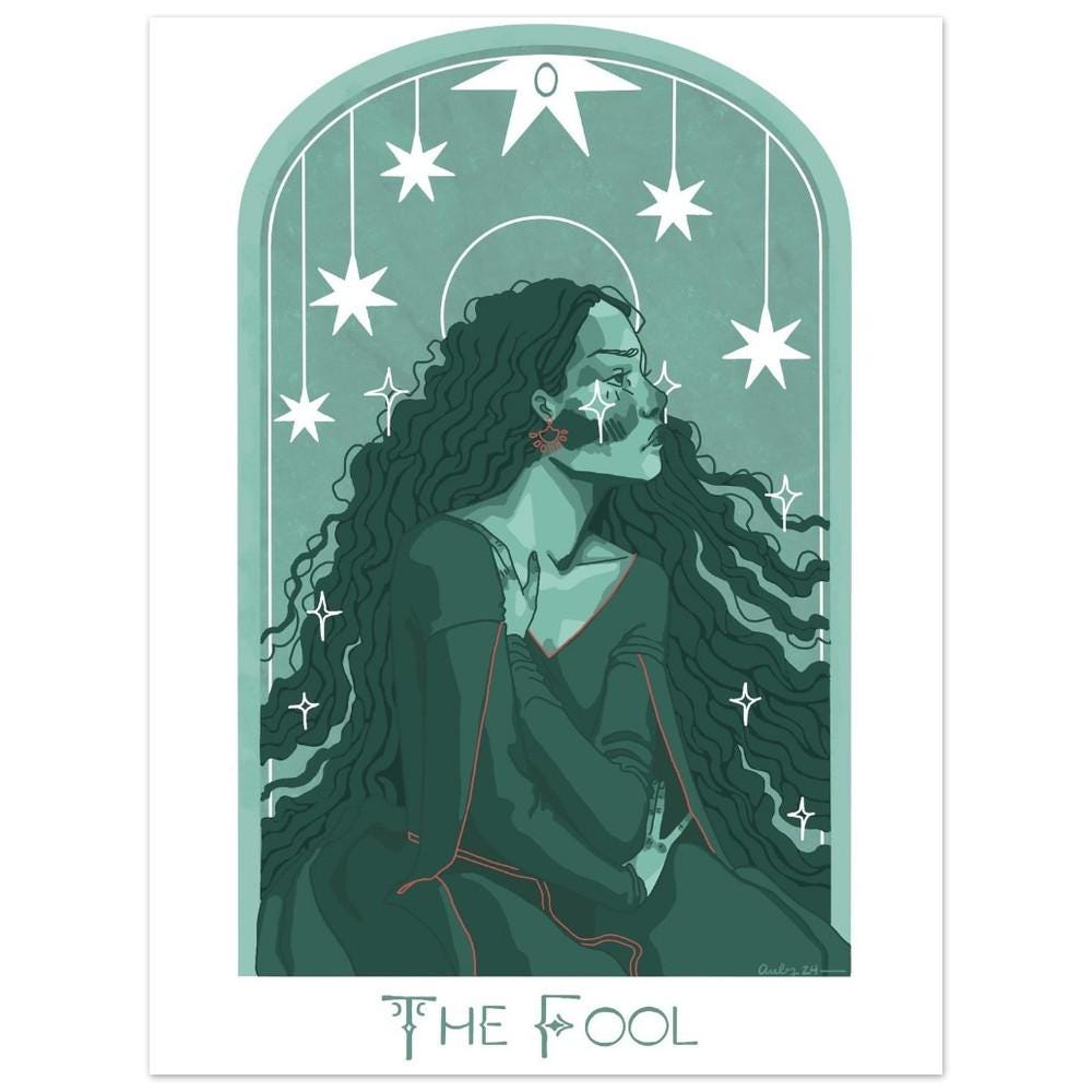 Alicent Hightower as the Fool - 6x8″