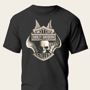Harley davidson t shirt heren sales