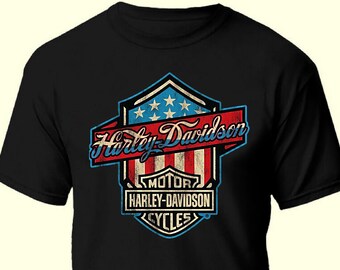 T-shirt Harley-Davidson USA, homme