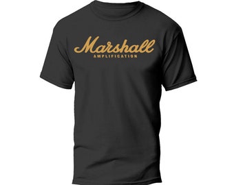 Marshall versterkingslogo T-shirt heren