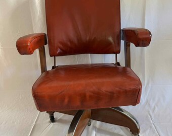 Domore DO/MORE Machine Age Industrial Office Chair 1950s Art Deco Raymond Loewy