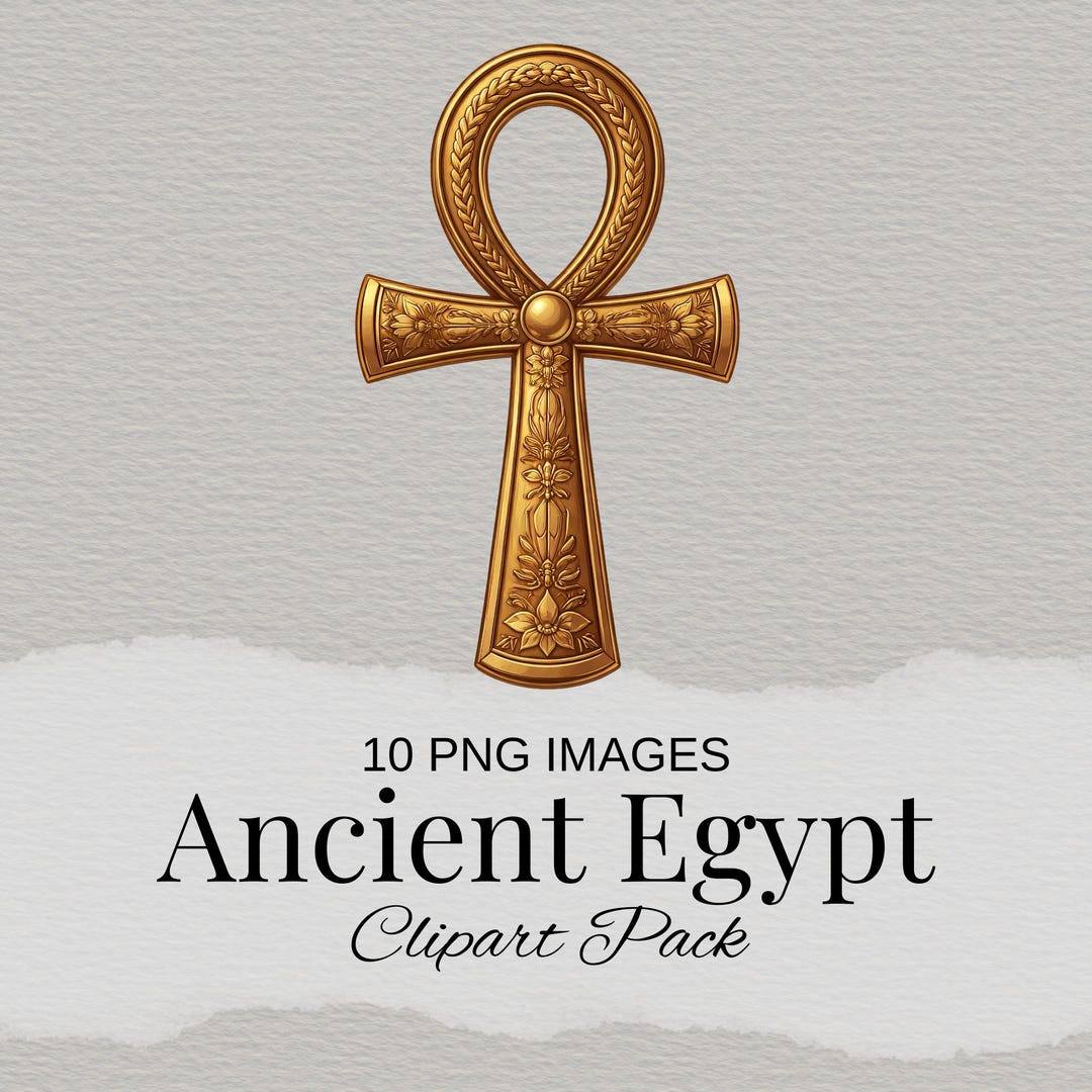 Ancient Egypt Clipart | Egyptian Symbols PNG | Pharaoh Ankh Hieroglyph ...