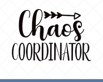Chaos Koordinate SVG | Lehrer Wertschätzung SVG Bundle, Chaos Koordinate Digitales Design für lustige Elternschaft und Lehr Geschenke
