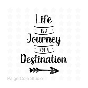 Life Is A Journey Not A Destination Tall svg, Life Is A Journey svg, Life Is A Journey png, Life svg, Life png, Journey svg, Journey png