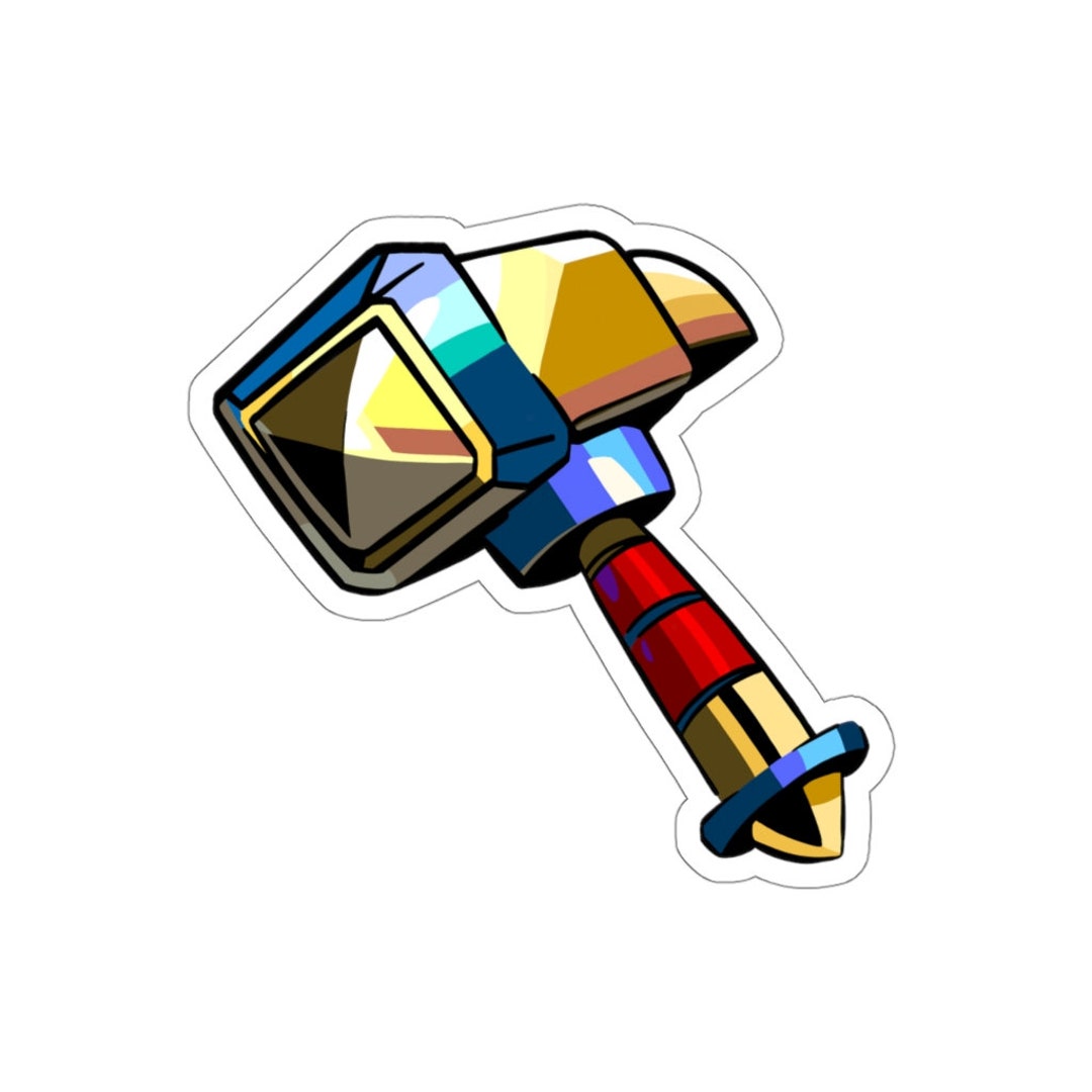 Sticker Daedalus Hammer Hades Gaming Etsy