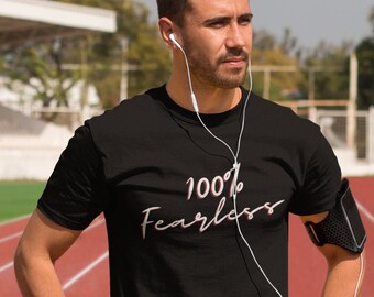 100% Fearless Short Sleeve Tee
