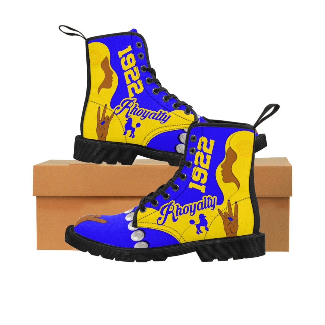 1922 Rhoyalty High Top Boots Sigma/gamma/rho High Top Boots for Pretty
