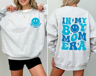 In My Boy Mom Era Sweatshirt, Boy Mama Comfort Colors Tshirt, Boy Mom Club, Boy Mom Tshirt, New Mom Gift, Gender Reveal, Expecting Mom Gift