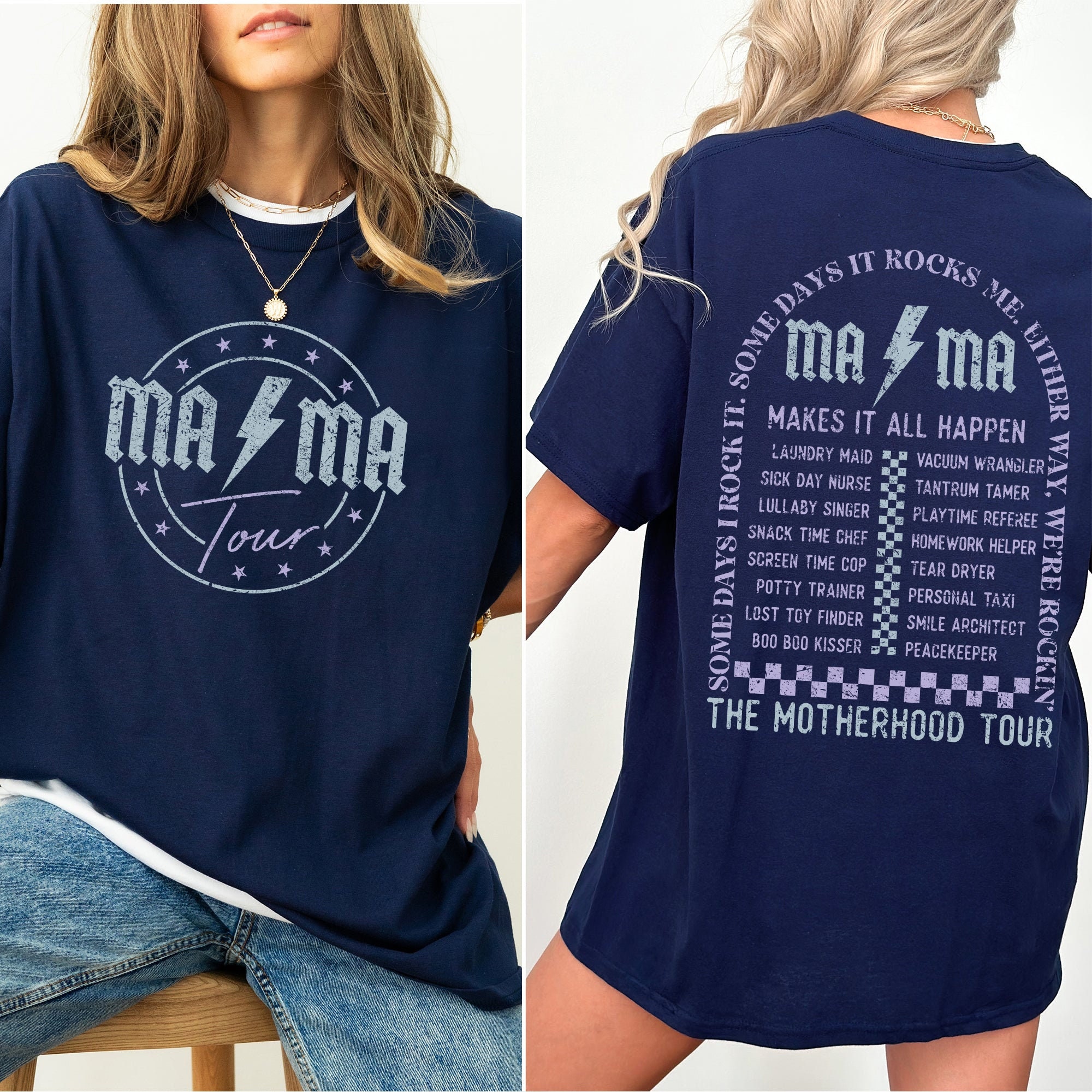 Mama Rock Tour Shirt, Comfort Colors Mom Life Concert Tee - Etsy