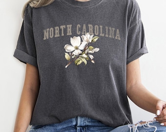 North Carolina Dogwood Flower Comfort Colors T-Shirt
