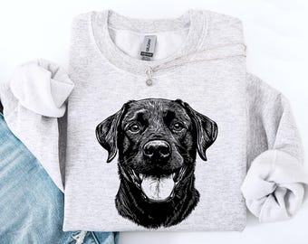 Black Lab, Labrador, Pet, Dog Breed Sweatshirt, Animal Lover