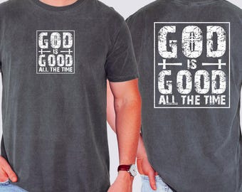 Christelijk T-shirt God Is Good Comfortkleuren
