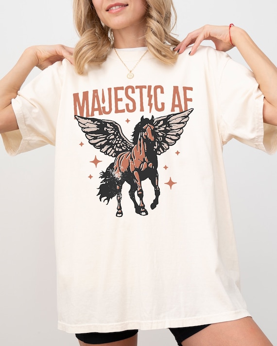 Funny Adult Unicorn Shirt Majestic Af Funny Adult Unicorn Shirt Majestic Af