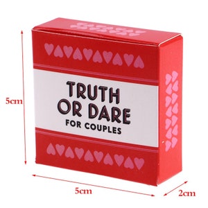 Truth or Dare For Couples Card Game